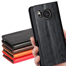 AQUOS Sense7 Case Notebook Type [No Magnet] Shockproof Card Case Sense 7 Case Sense 7 Case AQUOSsense7 All Compatible SH-M24 UQmobile docomo SH-53C au SHG10 SIM Free Case Notebook Type Aquos Sense7