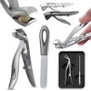 Nail Clipper, Angled Head Nipper, For Elderly People, Thicker Nails,