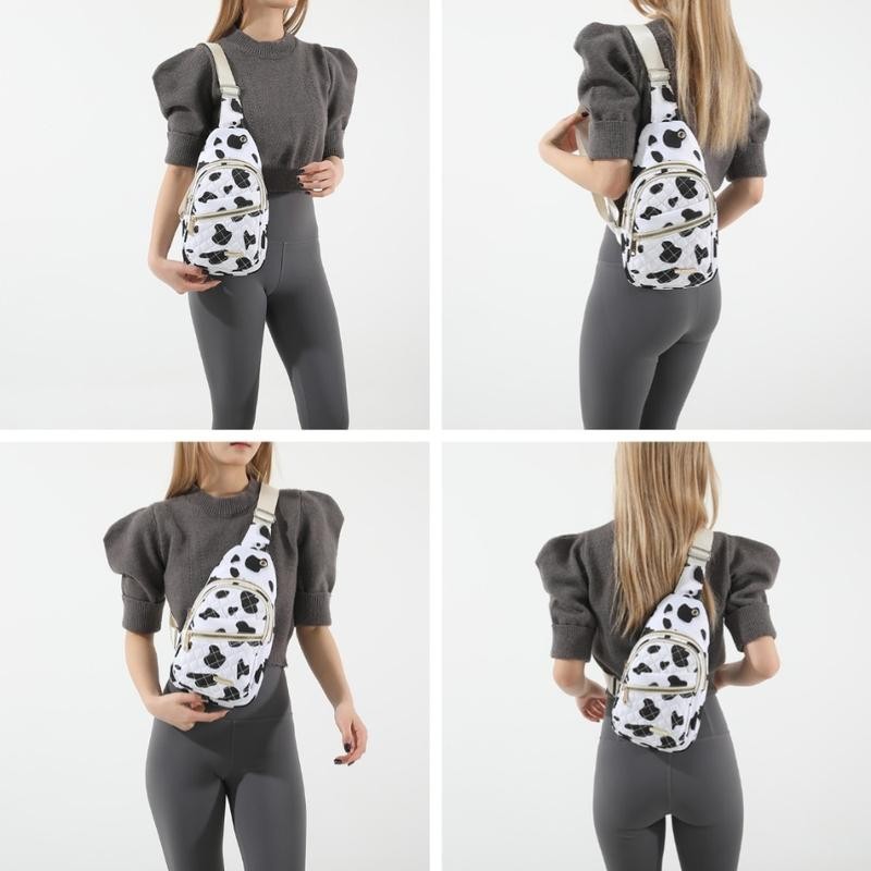 Maxoner Chest Bag Adjustable Shoulder Strap, Waterproof ,Large Capacity Unisex