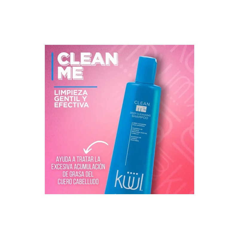 Küül Clean Me Shampoo Deep Cleansing Para Cabello 300 Ml