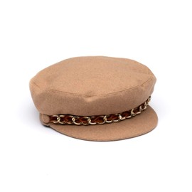 Genie by Eugenia Kim Women's Jessa Cap, Camel, O/S