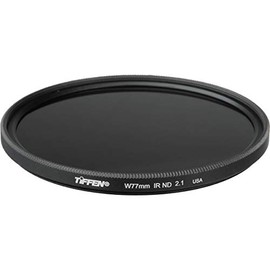 Tiffen W77IRND21 77mm Filter with Combination Neutral Density (ND) 2.1 Infrared (IR), Reduces ISO to 1/128