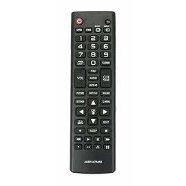 AKB74475455 Replace Remote fit for LG TV AGF76692632 AKB73975722 AKB73975711 AKB73715608 AKB73715623 AKB74475433 AKB74915380 AKB74915389 22LX570M-UA 28LX330C 28LX330C-UA 28LX570M 28LX570M-UA 32LW340C