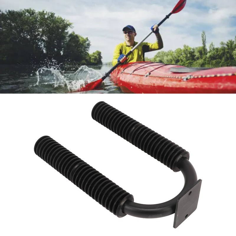 Kayak Paddle Rack High Strength One Piece Design Wall Mount