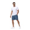 Yundobop Men's Casual 7 Inch Shorts Twill Drawstring Summer Beach