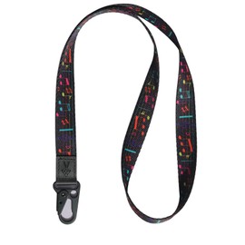 TOOLIN Neck Strap Keychain for Women and Men, Lanyard for Keys, ID Card Holde, Wallets and ID Card Holder, Music Notes