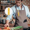 Akozon Termómetro digital para alimentos Pluma de calibración automática Termómetro