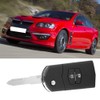 Rankomu Car Key Case 2 Buttons Car Remote Flip Shell