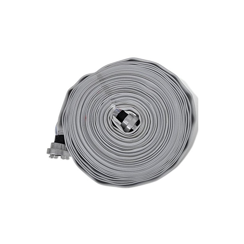 Festnight 20 Metre Flat Hose 20 m Fire Hose Construction