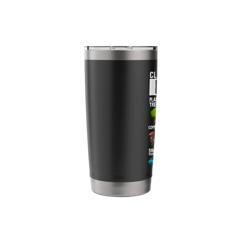 Climate Action Bingo Earth Day Climate Change Stainless Steel Insulated