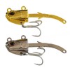 Kmucutie 5 pcs Fishing Metal Head Soft Lures jig Set