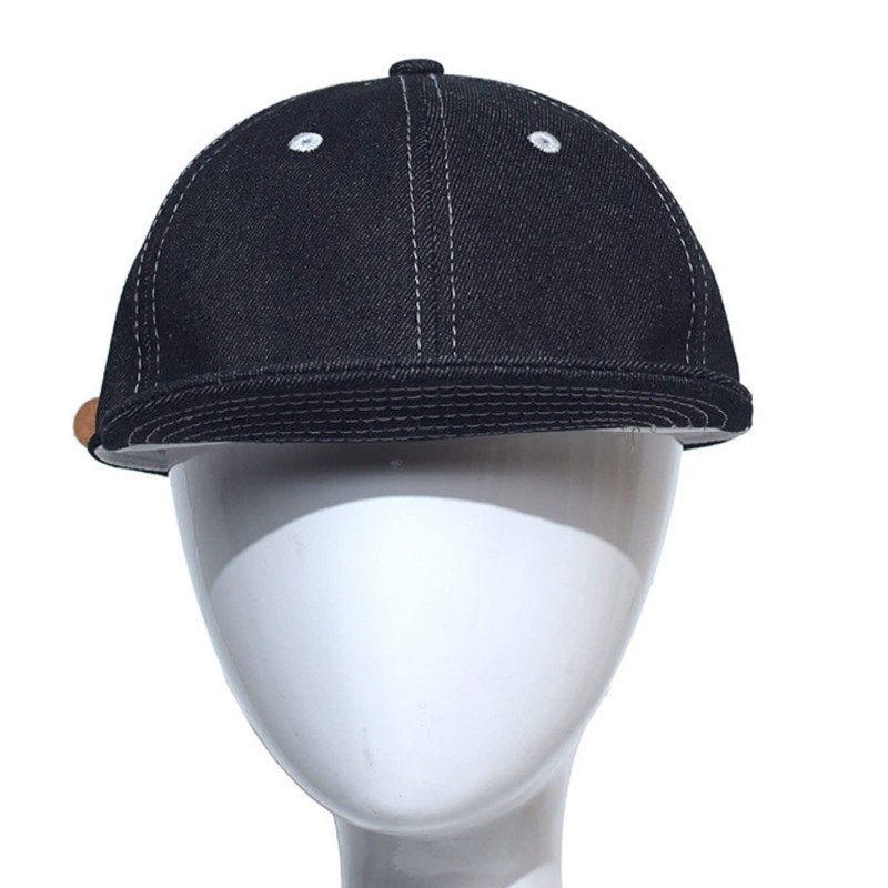 Jotml Denim Cap, Brim Short, Brim, Simple, Casual, Stylish, Hat,