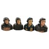 1/5 Pilot Figures WWII Hand Painted for RC Airplanes Model