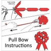 Hampabox GIANT CAR BOW (30cm diameter) + 3 METRES of
