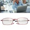 Blue Light Blocking Reading Glasses Fashionable Folding Multifocal Presbyopic Glasses(+200