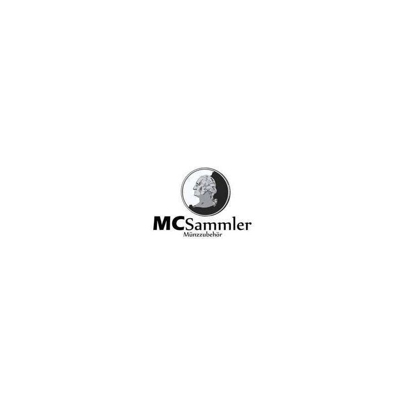 MC.Sammler Coin Capsules Size Inner Diameter 41 mm, Pack of