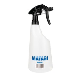 1000 CC Trigger Sprayer - 1L Working Capacity - Translucent Tank - Wide and Stable Base - Application of Natural Products - Indoor, Terrace and Balcony Use - Made in Europe