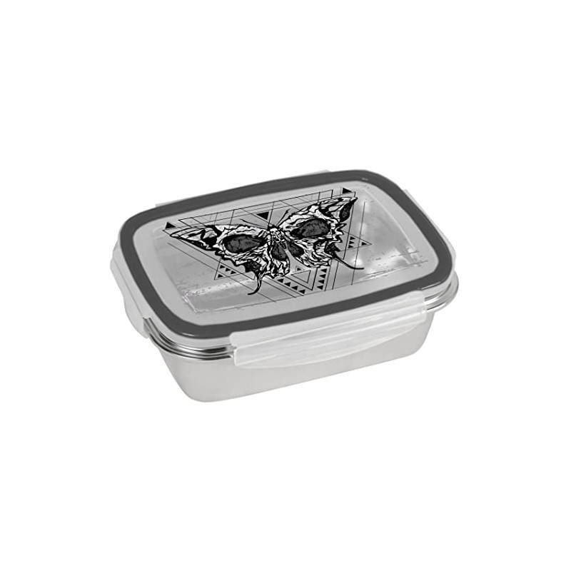 Geda Labels Skull Mystic Lunch Box 850 ml Stainless Steel