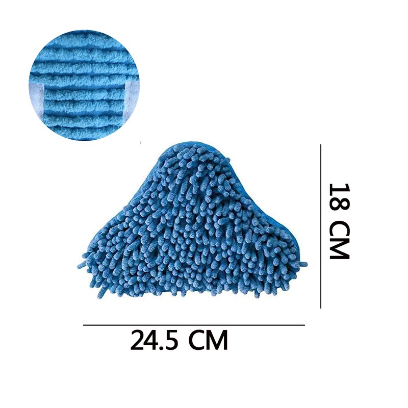 Kaket 3 Pack Microfibre Mop Pads Compatible with H2O H20