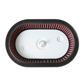 High-Flo Replacement Air Filter Element For Ventilator - Milwaukee-Eight Engine '18-later Softail and '17-later Touring and Trike Models Equipped with 114 Air Cleaner (Red)