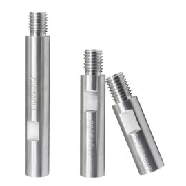 Inovsolid 3 Pcs 5/8'' -11 Thread Angle Grinder Shaft Extension Connecting Rods