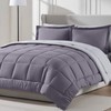 Nestl Queen Comforter Set 7 Piece - Reversible Comforters Queen