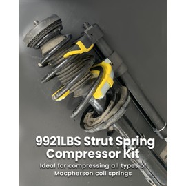 SIXIWANZI Spring Compressor Tool, Universal Coil Spring Compressor Tool, Heavy Duty Strut Spring Compressor