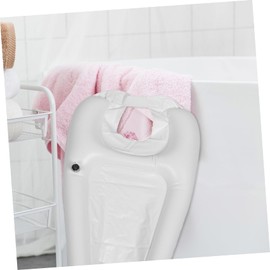 OATIPHO Portable Shampoo Bowl Inflatable Hair Basin Comfortable Neck for Bedside Use