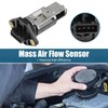 uxcell 1pcs Car Mass Air Flow Sensor Replacement Black for