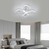 SENQIU Modern LED Ceiling Light, 30W Creative Ceiling Lamp Fixture