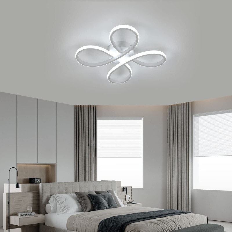 SENQIU Modern LED Ceiling Light, 30W Creative Ceiling Lamp Fixture