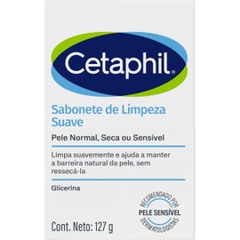 Cetaphil Barra Dermolimpiadora Facial Corporal Piel Sensible Seca 127 g