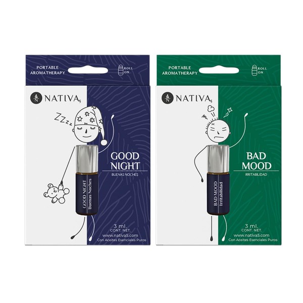 Pack Roll On GOOD NIGHT + BAD MOOD | Dormir,