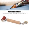 40mm Silicone Seam Roller Dual Use Brass Wheel Wood Handle