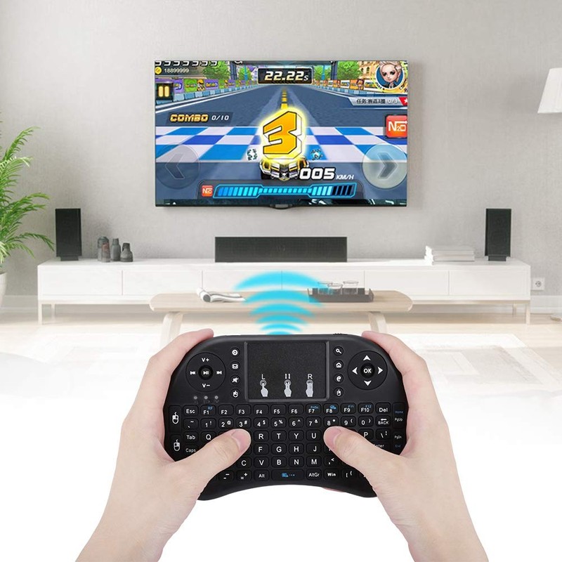 Kit de Teclado y ratón inalámbricos Mini Teclado para Smart