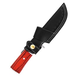Gentlestache belt Knife Sheath, Knife Holster, Horizontal Knife Sheath for belt EDC Knife Holster belt, Compact Draw Knife Holster Black