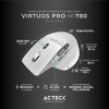 Acteck Mouse Ergonomico VIRTUOS Pro MI780 3000dpi Inalambrico 8 Botones