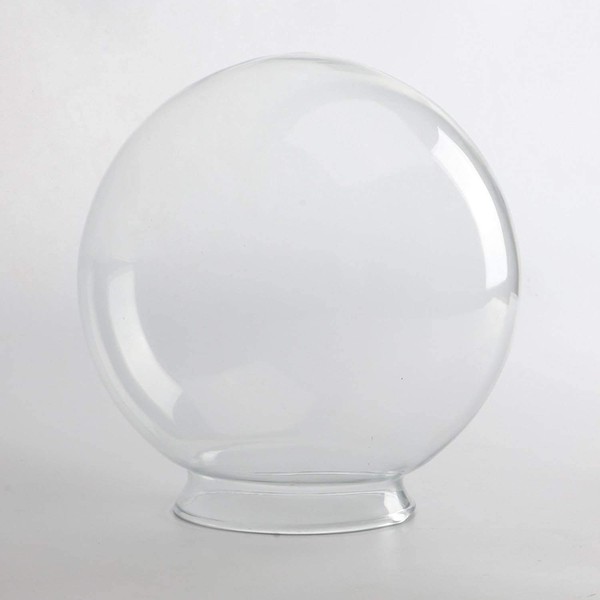 SUNWO Replacement Clear Glass Shades Glass Globe Any Size (6/8/10/12/14)