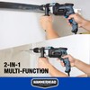 Hammerhead 7.5-Amp 1/2 Inch Variable Speed Hammer Drill with 6pcs