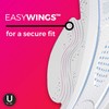 U by Kotex CleanWear Ultra Thin Feminine Pads with Wings,