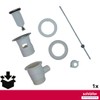 Schläfer 40510020 | Universal Siphon Drain for Sink and Bidet