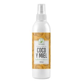 Tónico Facial De Coco Y Miel Orgánica Suaviza Y Repara 500ml Todo Tipo De Piel Día/noche