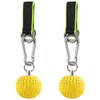 ZNCMRR Climbing Pull Up Power Ball Hold Grips with Straps,