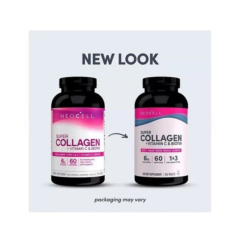 NeoCell Super Collagen + Vitamin C & Biotin Tablets 360