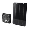 7W 12V Solar Panel Fan Kit Monocrystalline Silicon Saving Energy