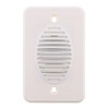 W-Box Technologies 1GANGCHIM Single Gang 3-Tone Chime, 12-24Vdc, White