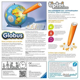 Ravensburger tiptoi 00787 - 3D Puzzle: Interactive Globe 17