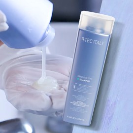 Kit Tratamiento Para Proteger y Restarurar Todo Tipo De Cabello Dañado Tec Italy Omni Restore Shampoo Y Acondicionador 300 Ml
