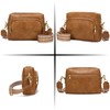 Small Crossbody Purses for Women, Vegan Leather Travel Crossbody Bags,