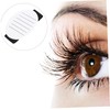 FOMIYES Hand Lash Tray 3pcs Acrylic Eyelash Board Pallets Lash